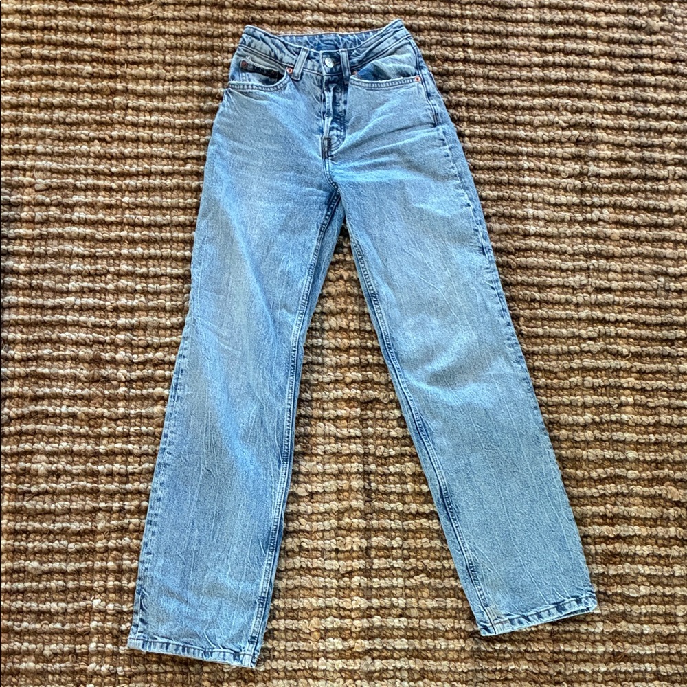 Divided Light Blue Straight Leg Jeans